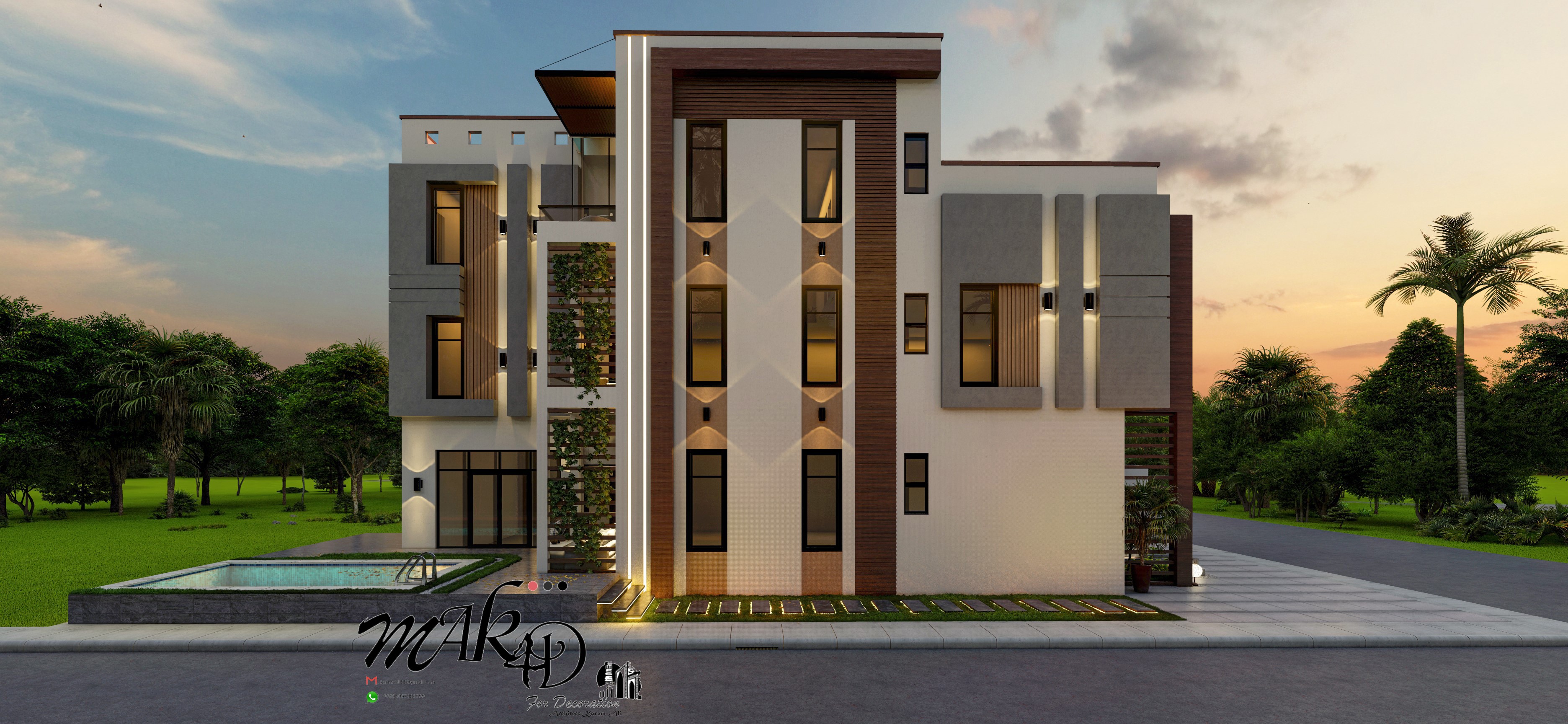 THREE-STOREY HOUSE , KSA JEDDAH-13