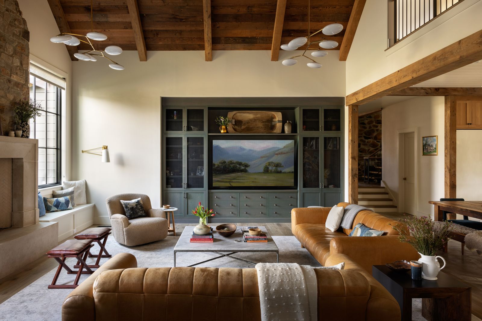 宾夕法尼亚殖民地老宅改现代牧场住宅丨美国宾夕法尼亚丨PS & Daughters（创始人Phoebe Schuh）-27