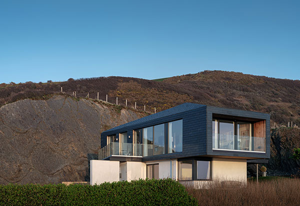 CUPACLAD用于威尔士沿海新住宅项目丨英国威尔士丨George + Tomos Architects-21