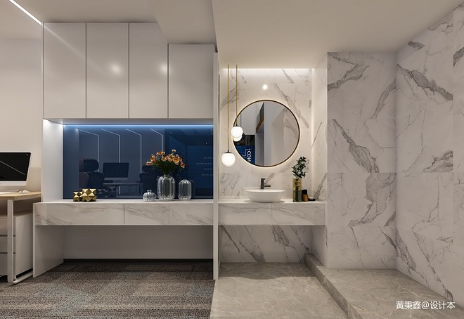 20万元办公空间160平米装修案例丨丨Summer Design 丨科技办公-18