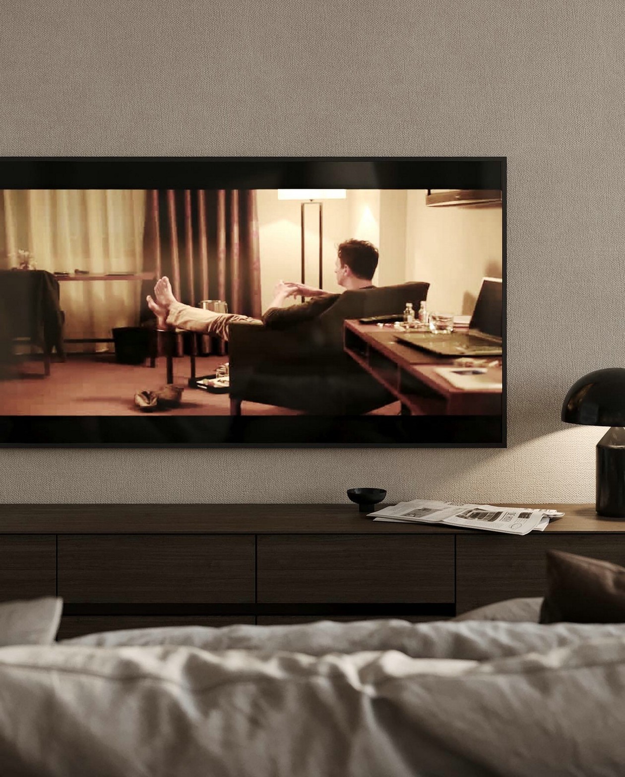 高级灰色系公寓设计-2