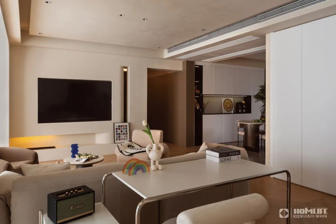 雅居乐国际花园150㎡彩色的夏日多巴胺丨中国重庆丨KD室内设计事务所-31