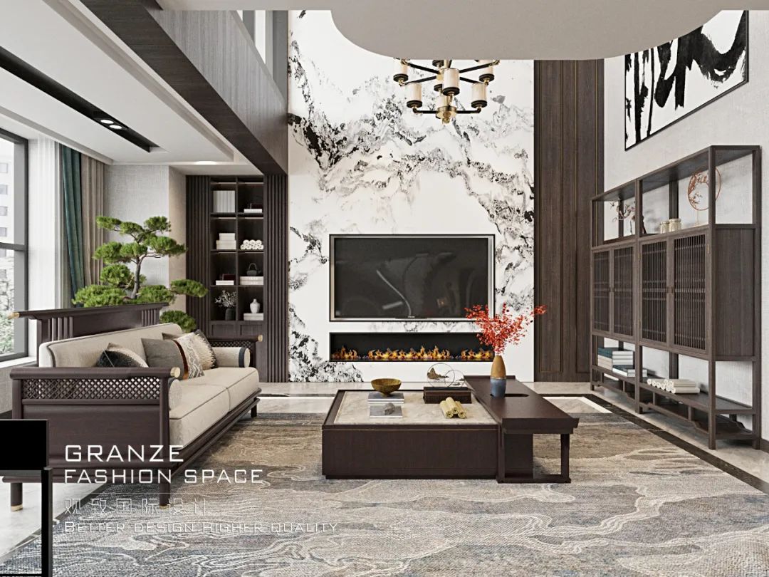 水沐明悦府新中式设计丨中国淮安丨观致国际设计-2