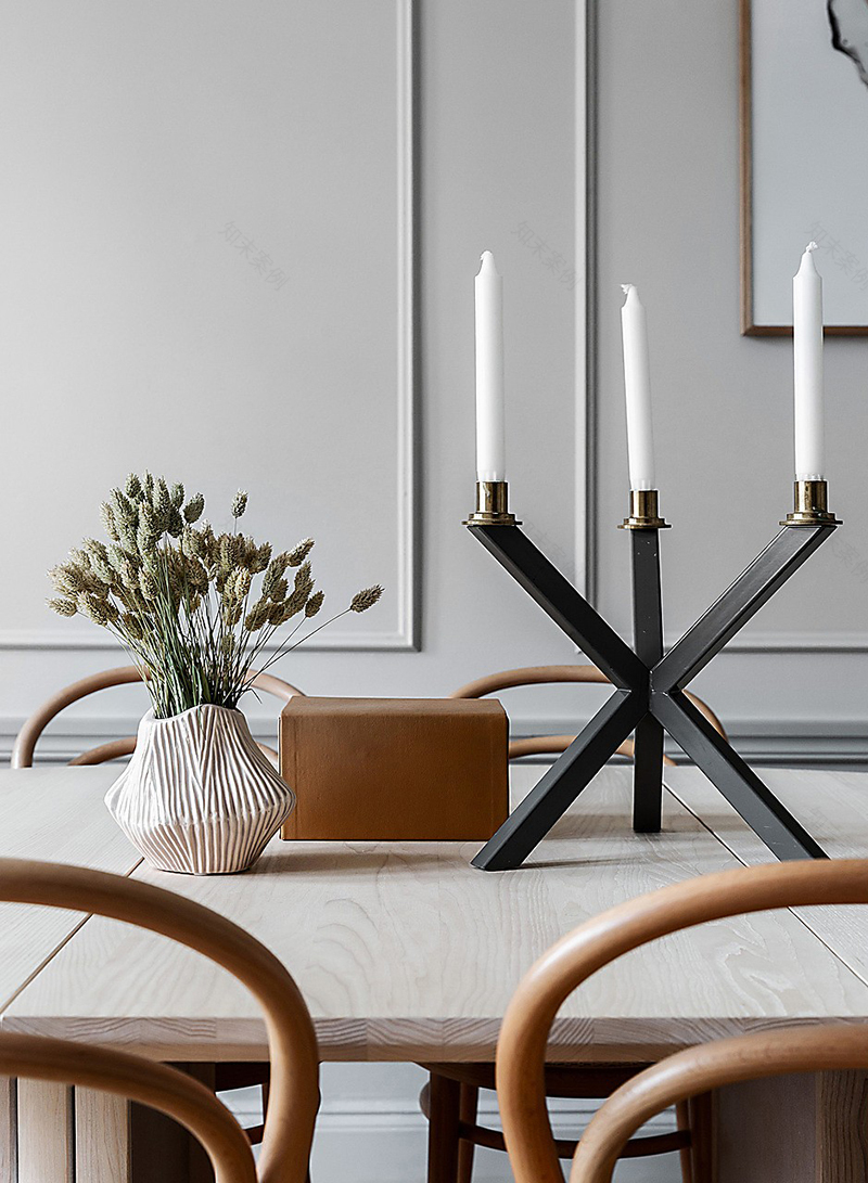 斯德哥尔摩 65 平米素雅灰调公寓设计-10