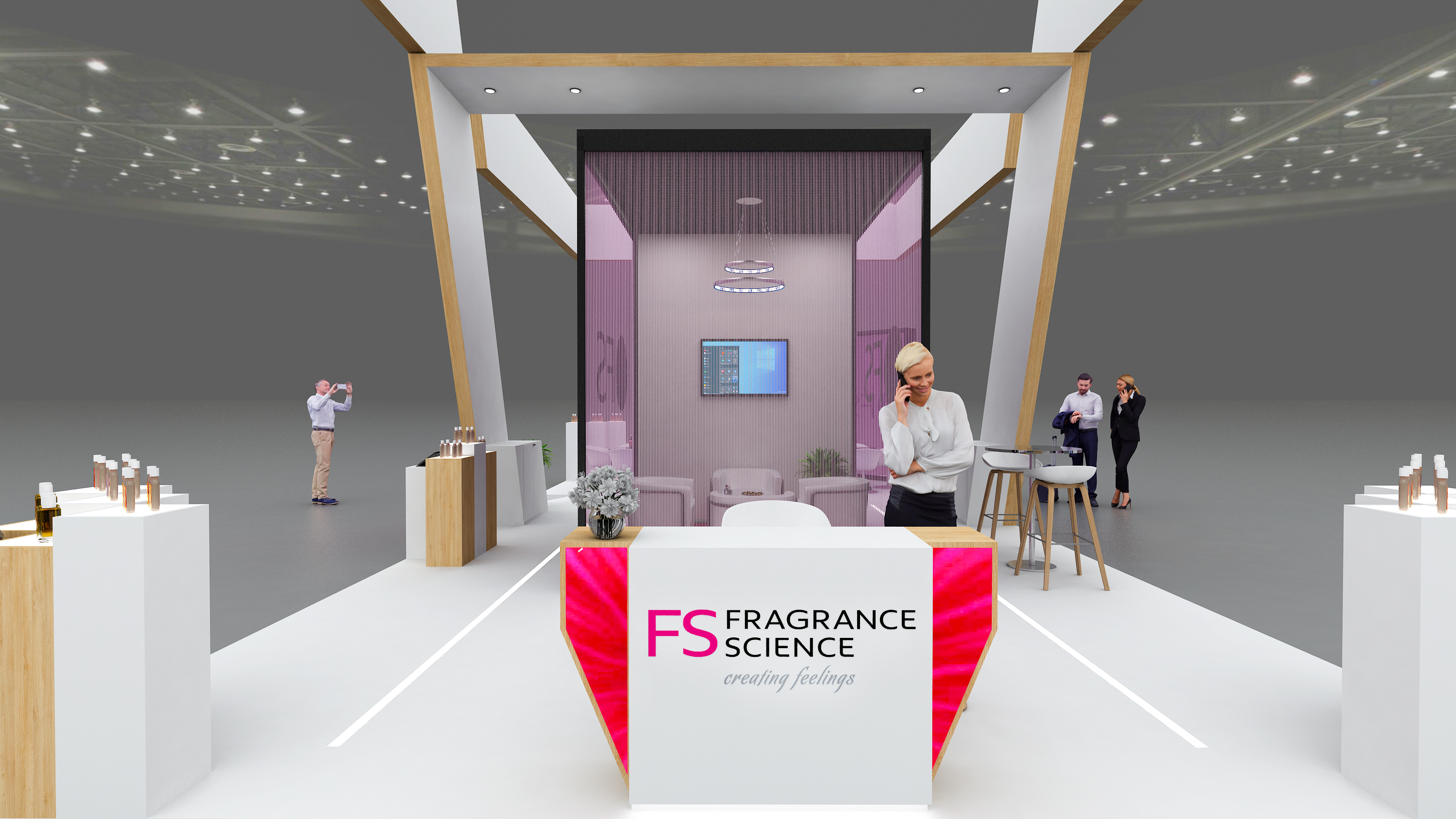 Design concept for exhibition stand - FRAGRANCE SCEINCE-7