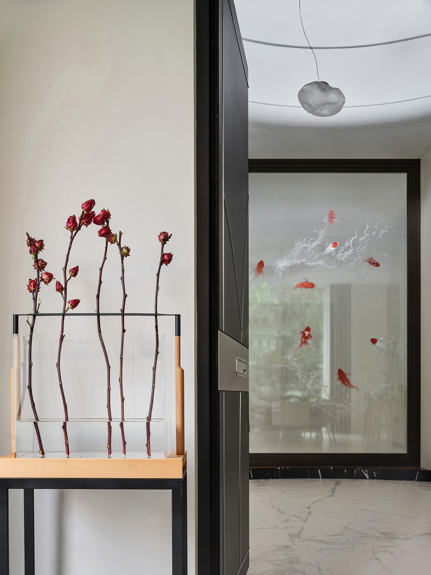 四川成都·锦官新城1000㎡ 森系自然住宅设计丨中国成都丨STUDIO.Y室内设计事务所-16