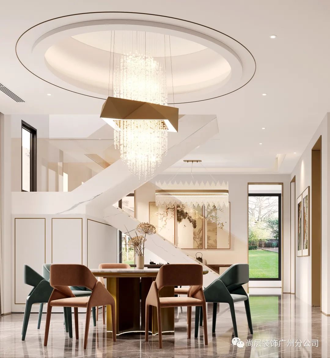 现代轻奢·尚层 400㎡别墅设计丨中国中山丨尚层装饰(广州分公司)-73