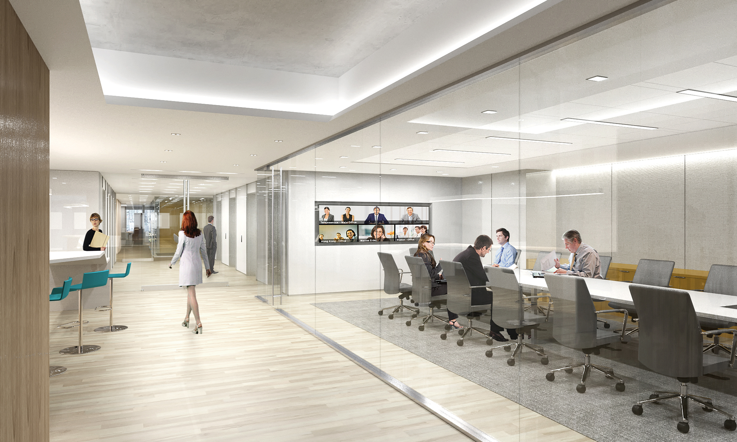 全球律所 Hogan Lovells 的 21 世纪办公空间革命-38