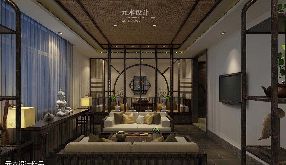 
元本设计-茶缘会所 -14