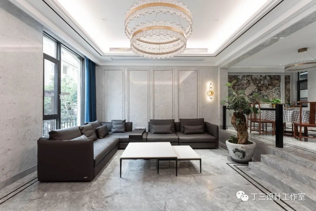 杭州凯文杭庄现代风格联排别墅设计丨中国杭州丨丁三设计工作室-17