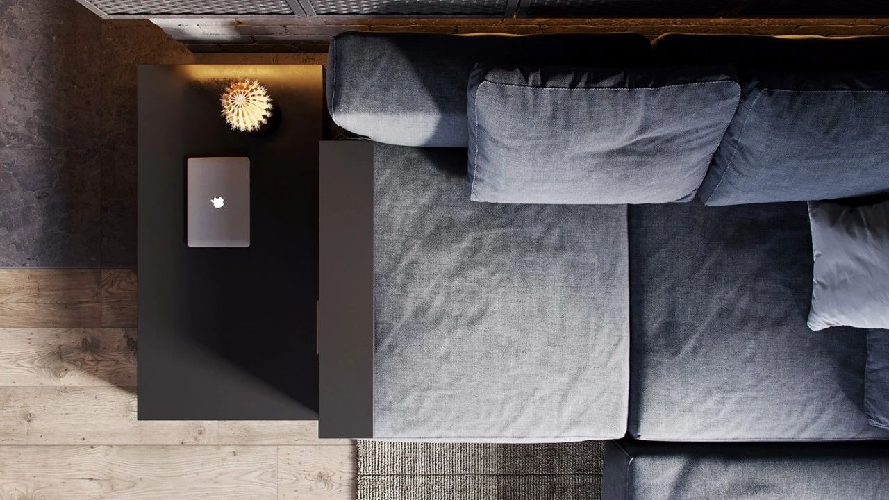 轻工业风 LOFT 住宅设计丨Form8 studio-17