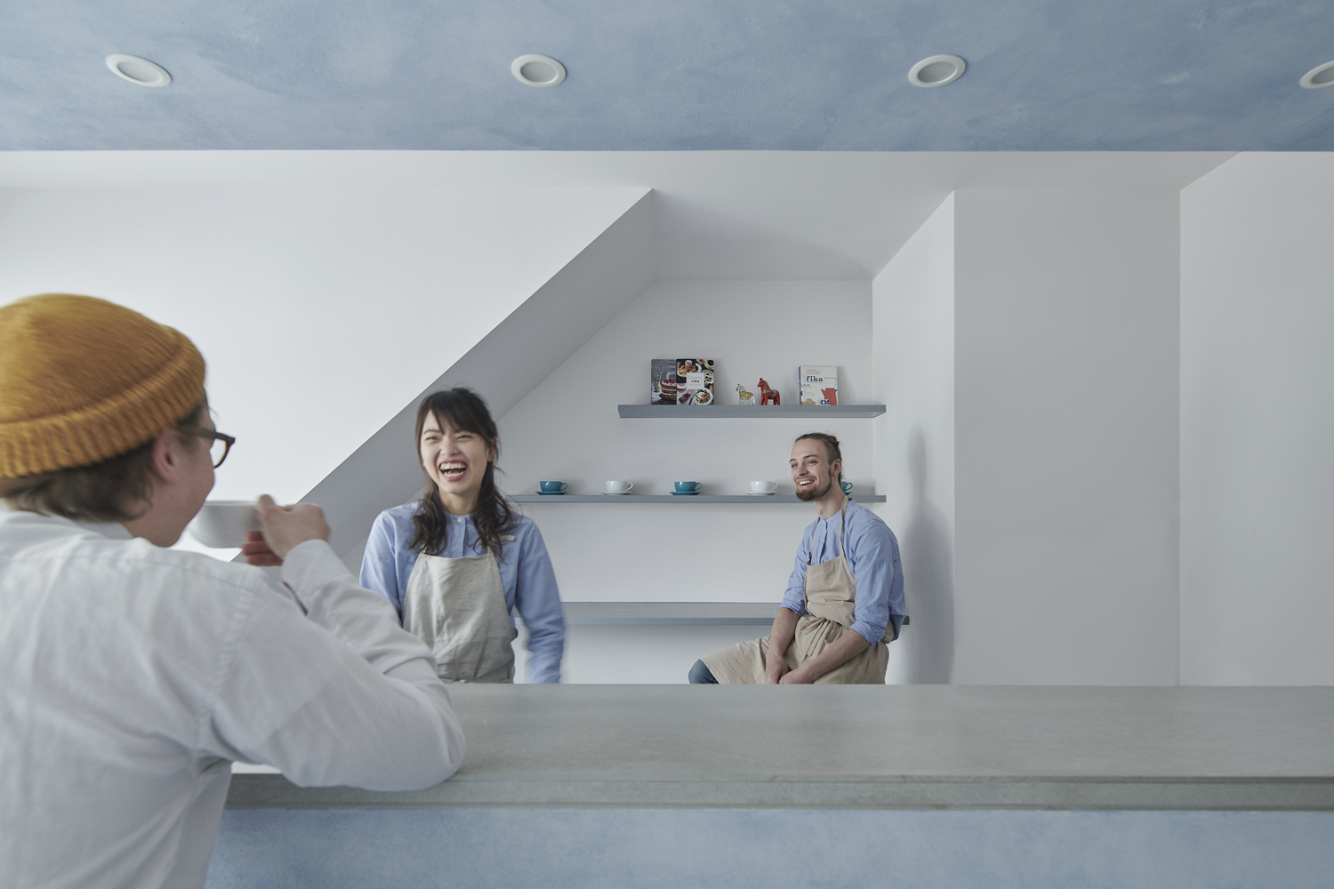 东京“Fikafabriken”购物街小规模项目室内设计-16