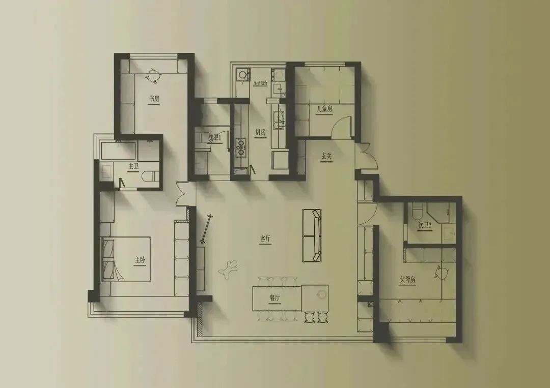 长期主义居住空间设计丨中国成都丨设计师宋夏-45