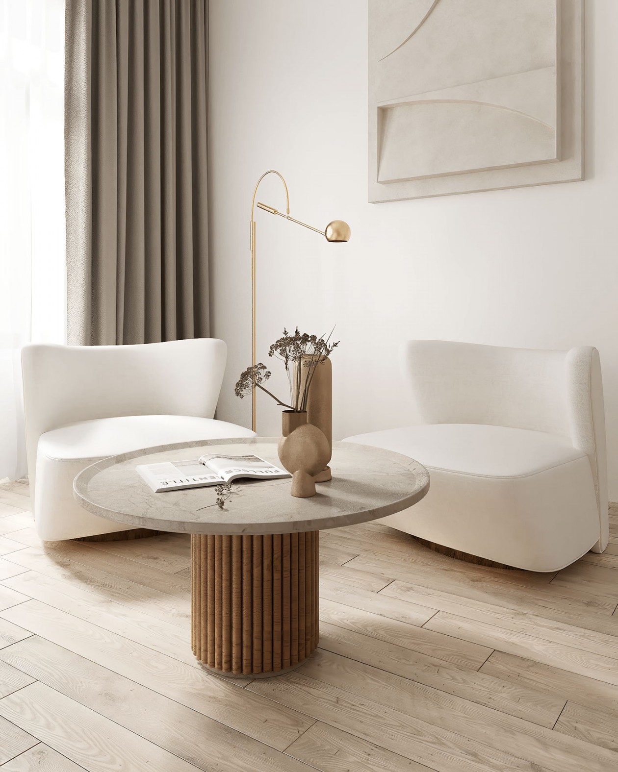 白色系 简洁而舒适的公寓-12