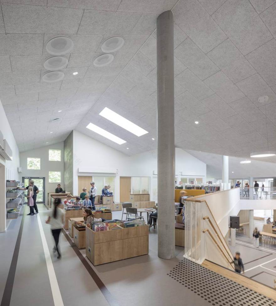 丹麦 Skovbakke 小学 | 木质温馨,绿色环保的教育空间-43