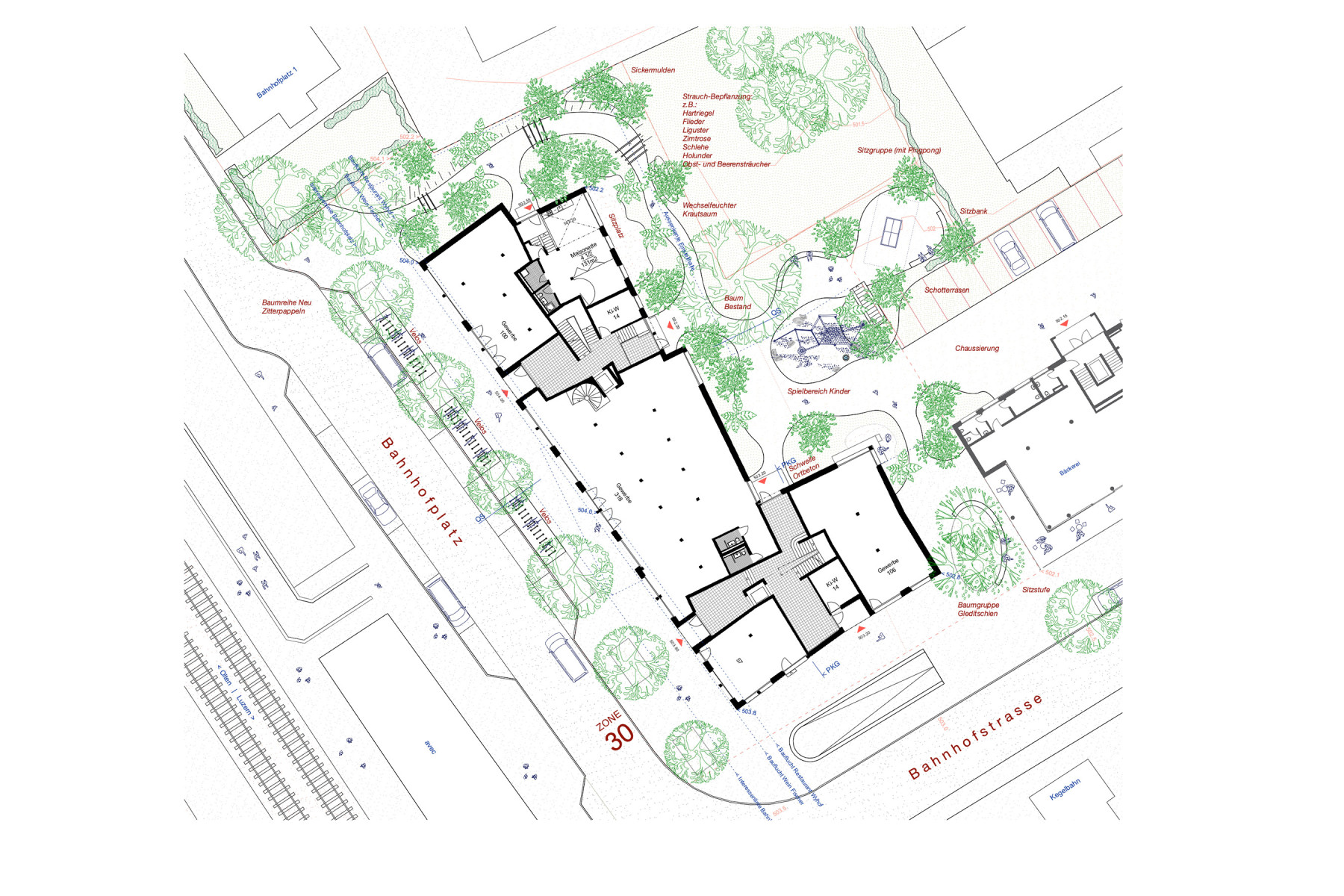 Studienauftrag Bahnhofplatz – kunzarchitekten ag Sursee | Architektur & Baumanagement-37
