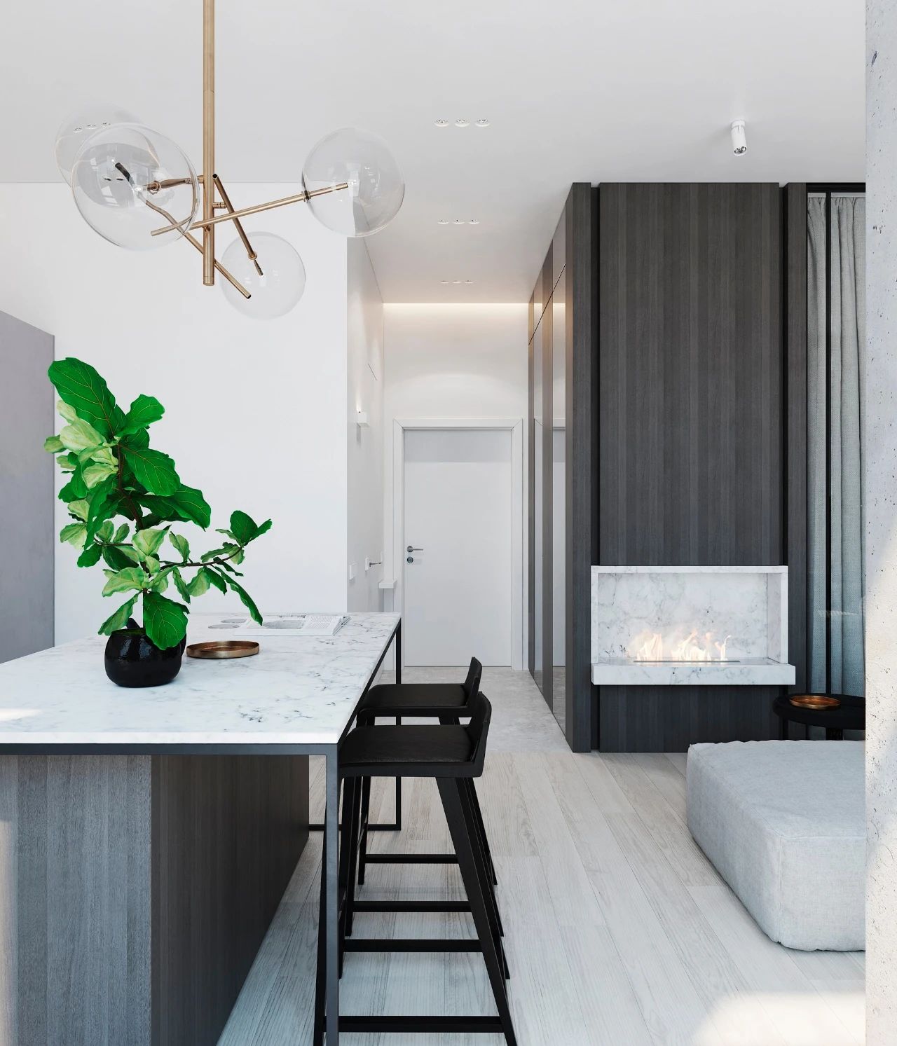 自然光线与木质元素的诗意平衡丨Artem Babayants 工作室-38