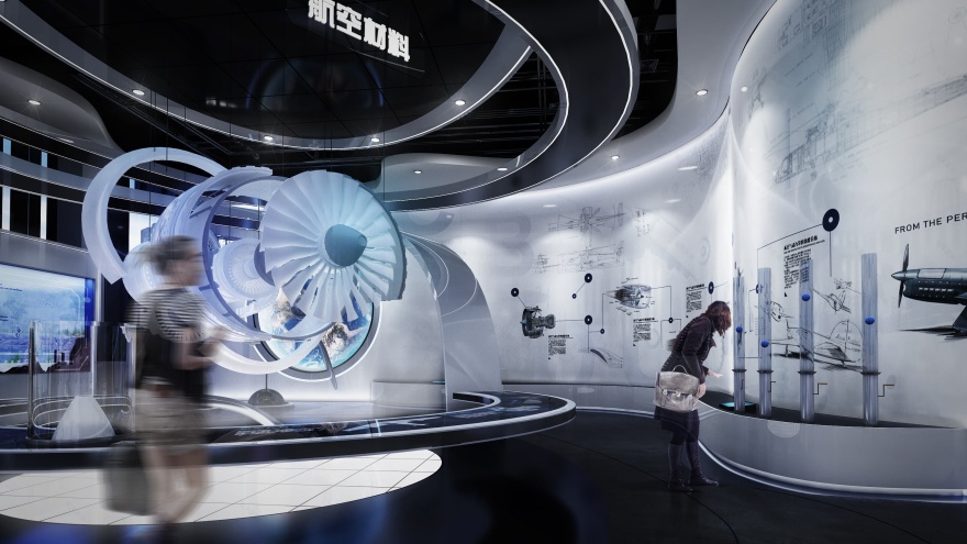 企业展厅设计-5