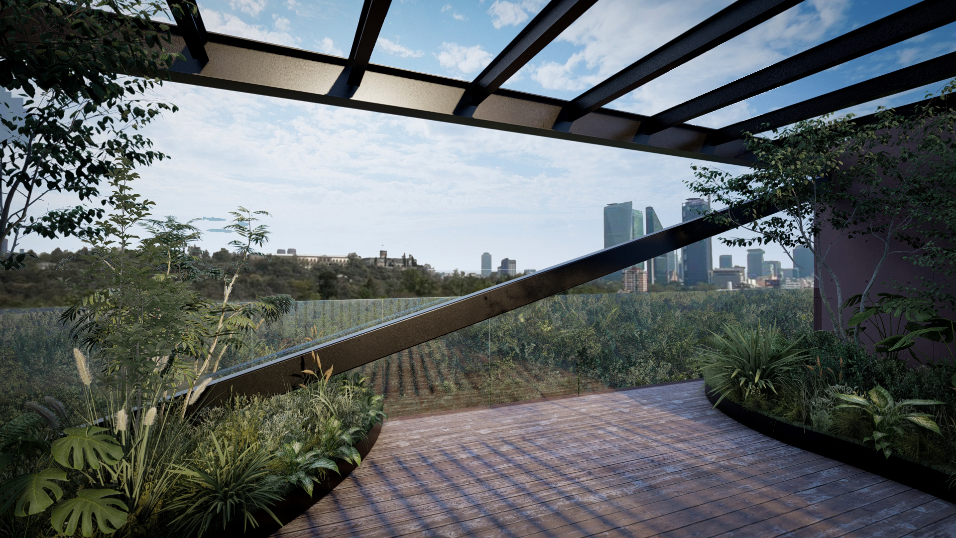 “旋转之塔”办公楼设计丨墨西哥丨Revolution Architects-11