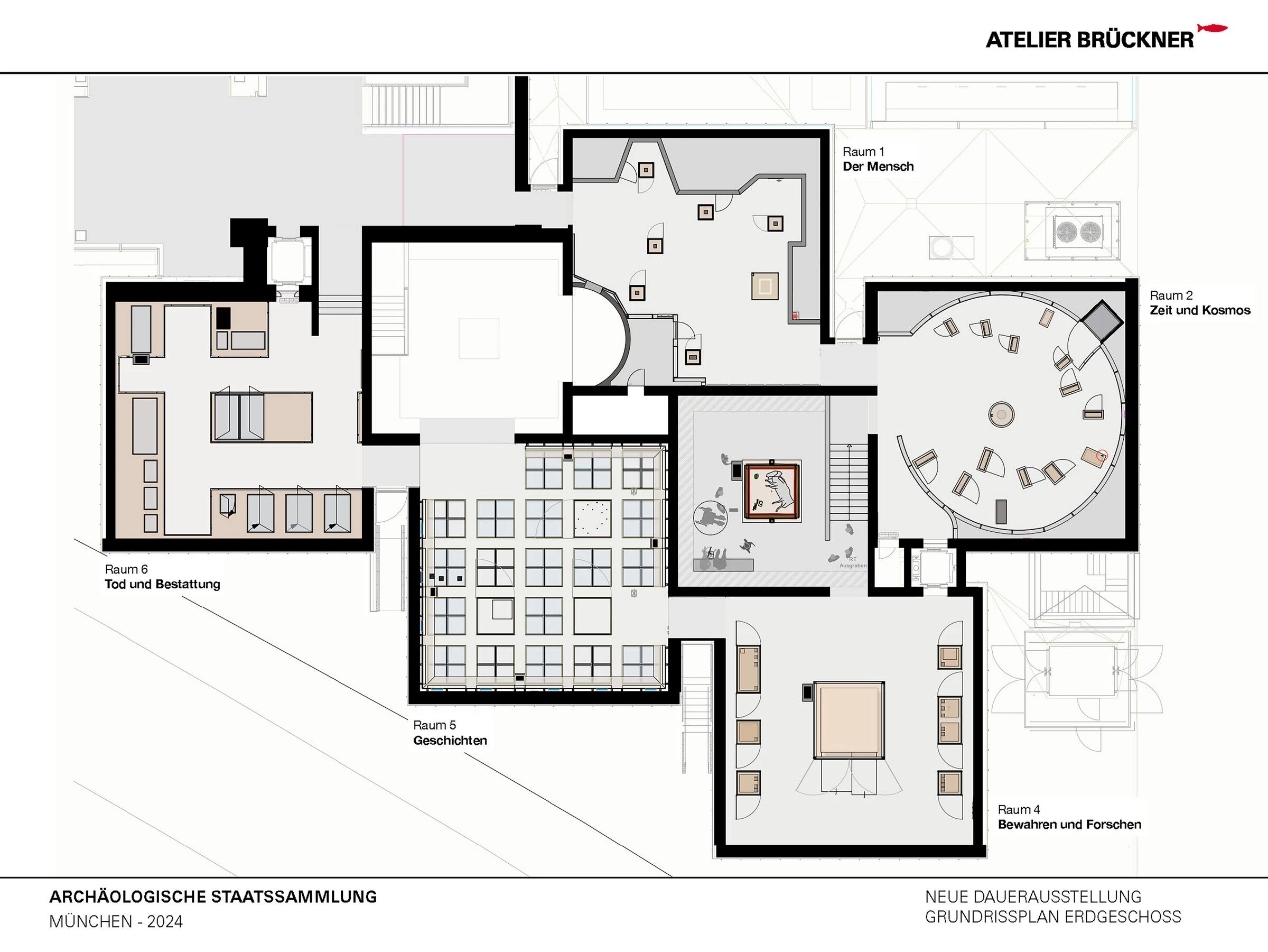 慕尼黑考古国家收藏馆丨德国慕尼黑丨ATELIER BRÜCKNER-35