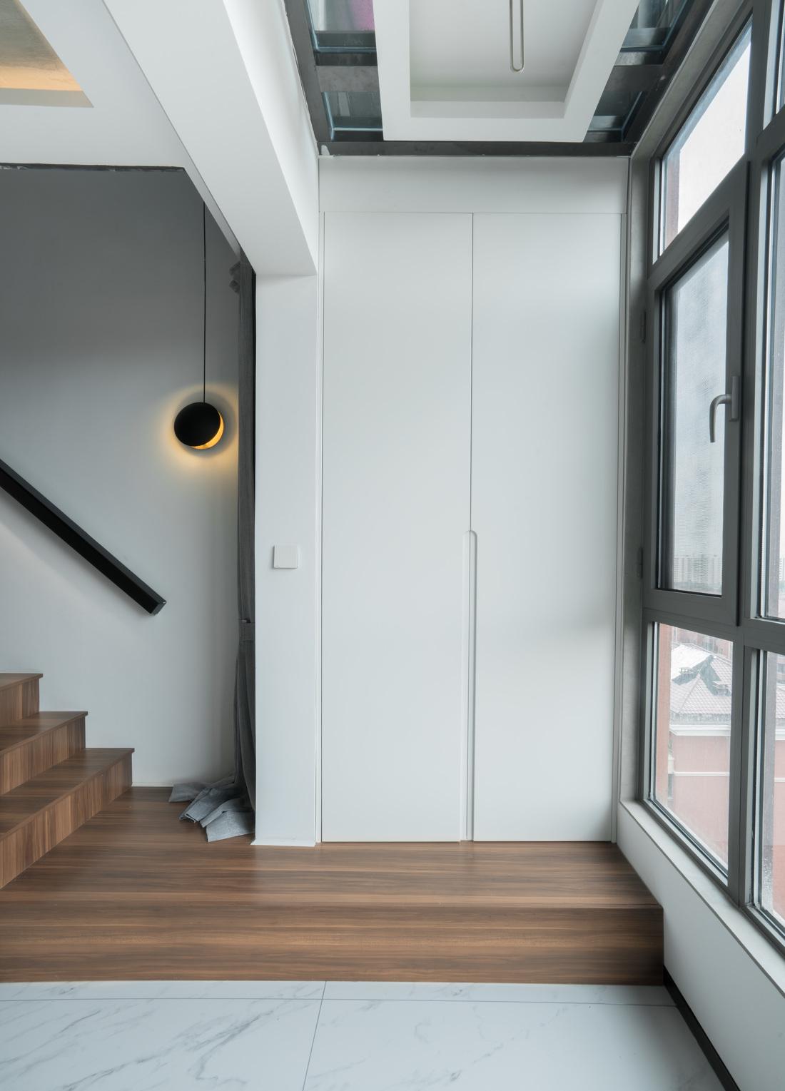 140m²跃层变形记 · 三层别墅的神秘比例设计-58