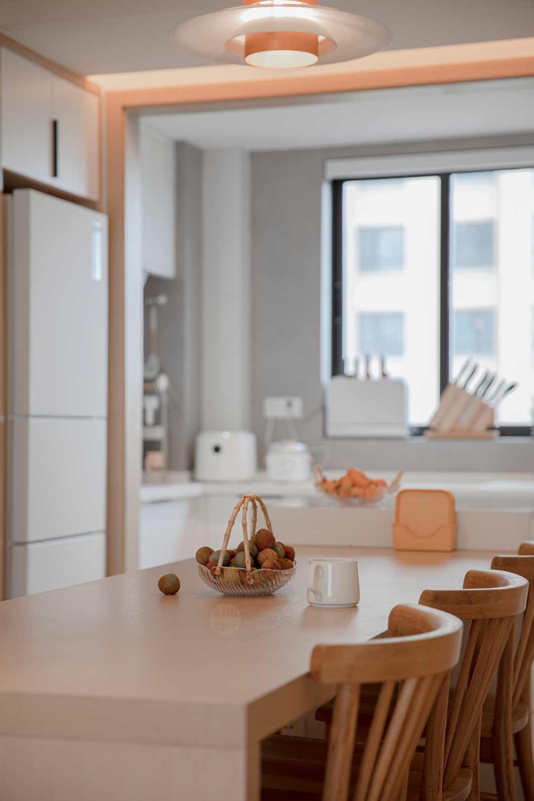 浙江平湖四口之家的30m衣柜与洄游动线设计丨中国浙江-47