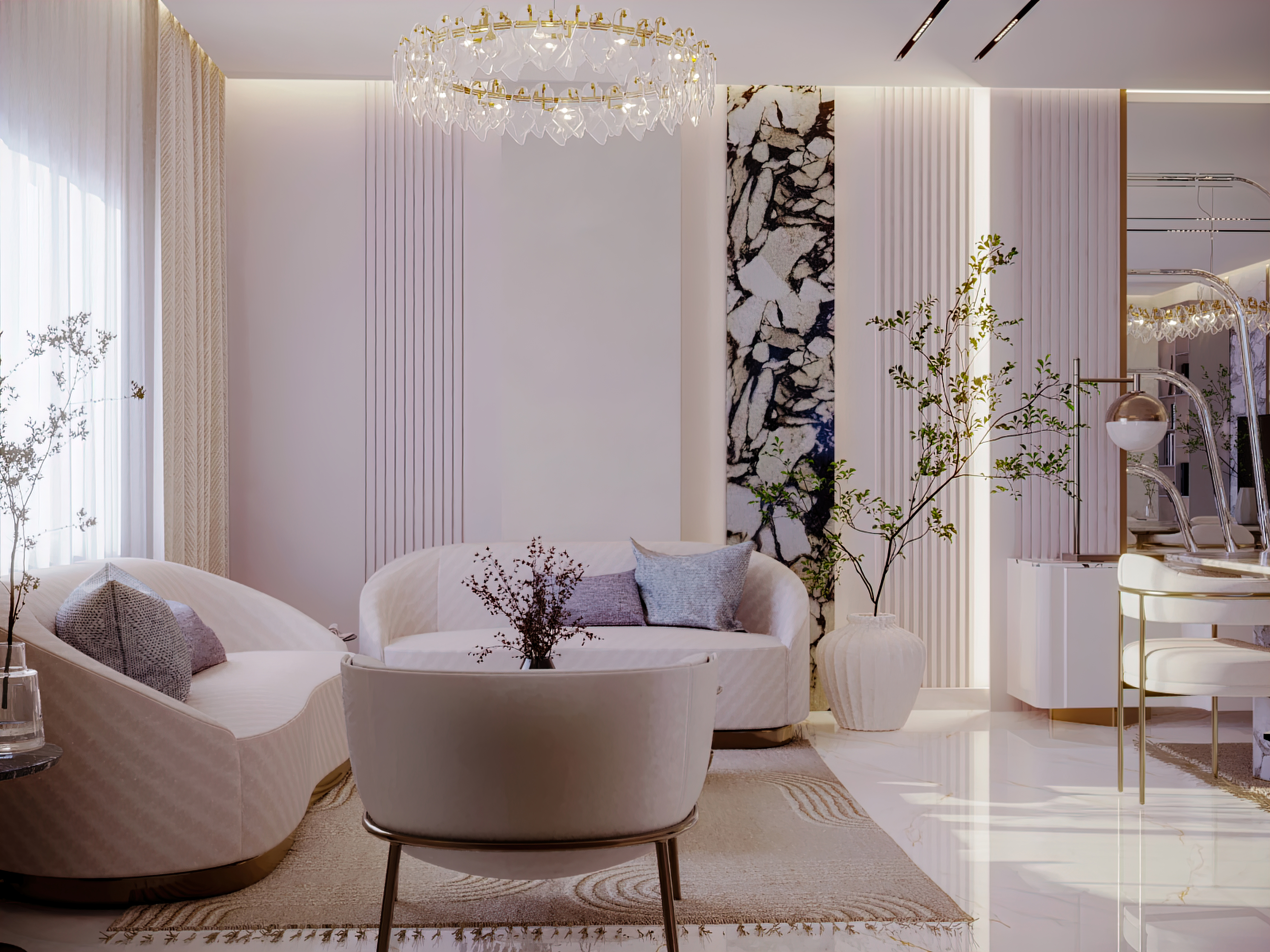 Interior Design For Reception Space-3