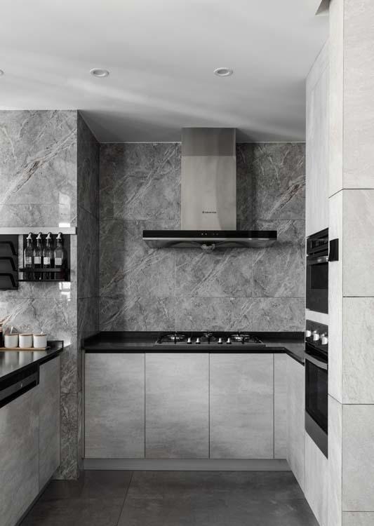 李大脓的金融岛家居设计 | 套二变套四,实用与高级并存-14