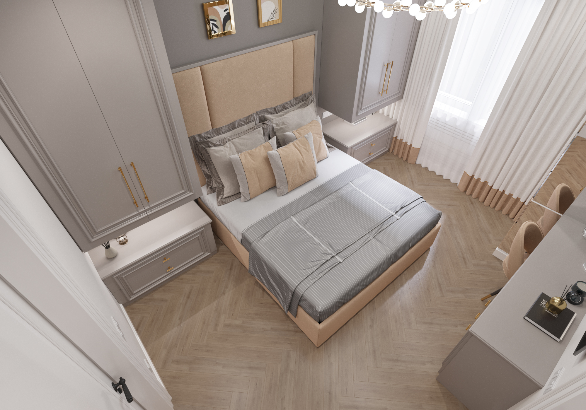 Apartment design 113m2 + Terrace 20m2. Tashkent-29