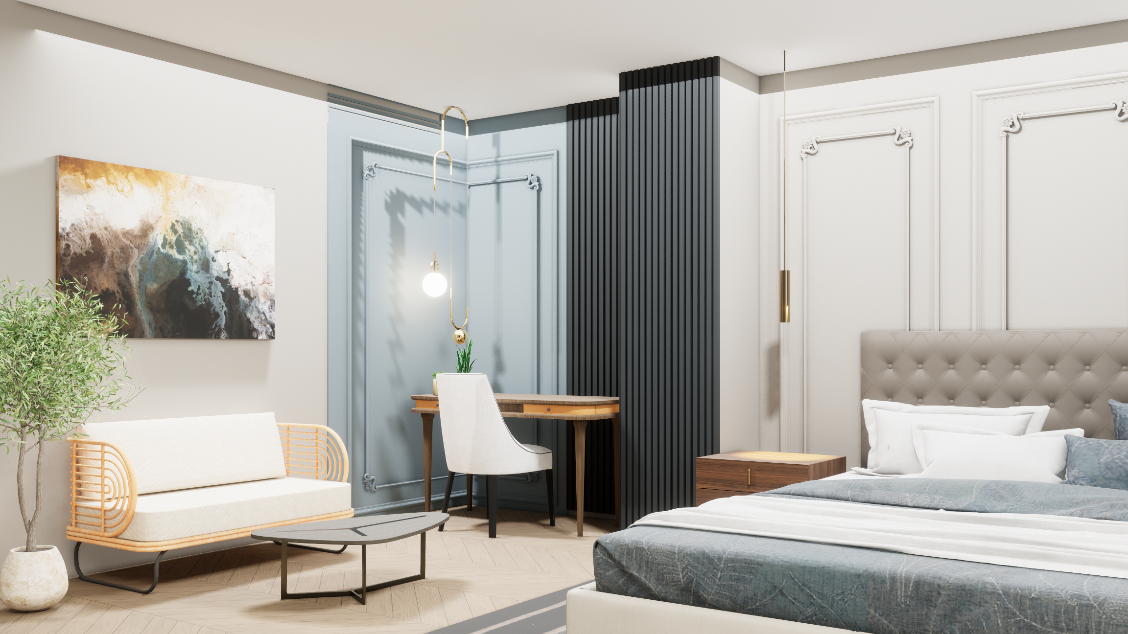 Classical Bedroom design-3