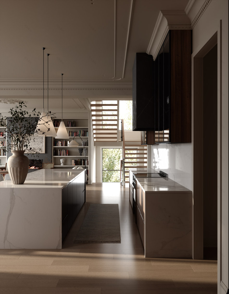 新泽西450平方米住宅室内设计丨美国新泽西丨ADD DESIGN-28