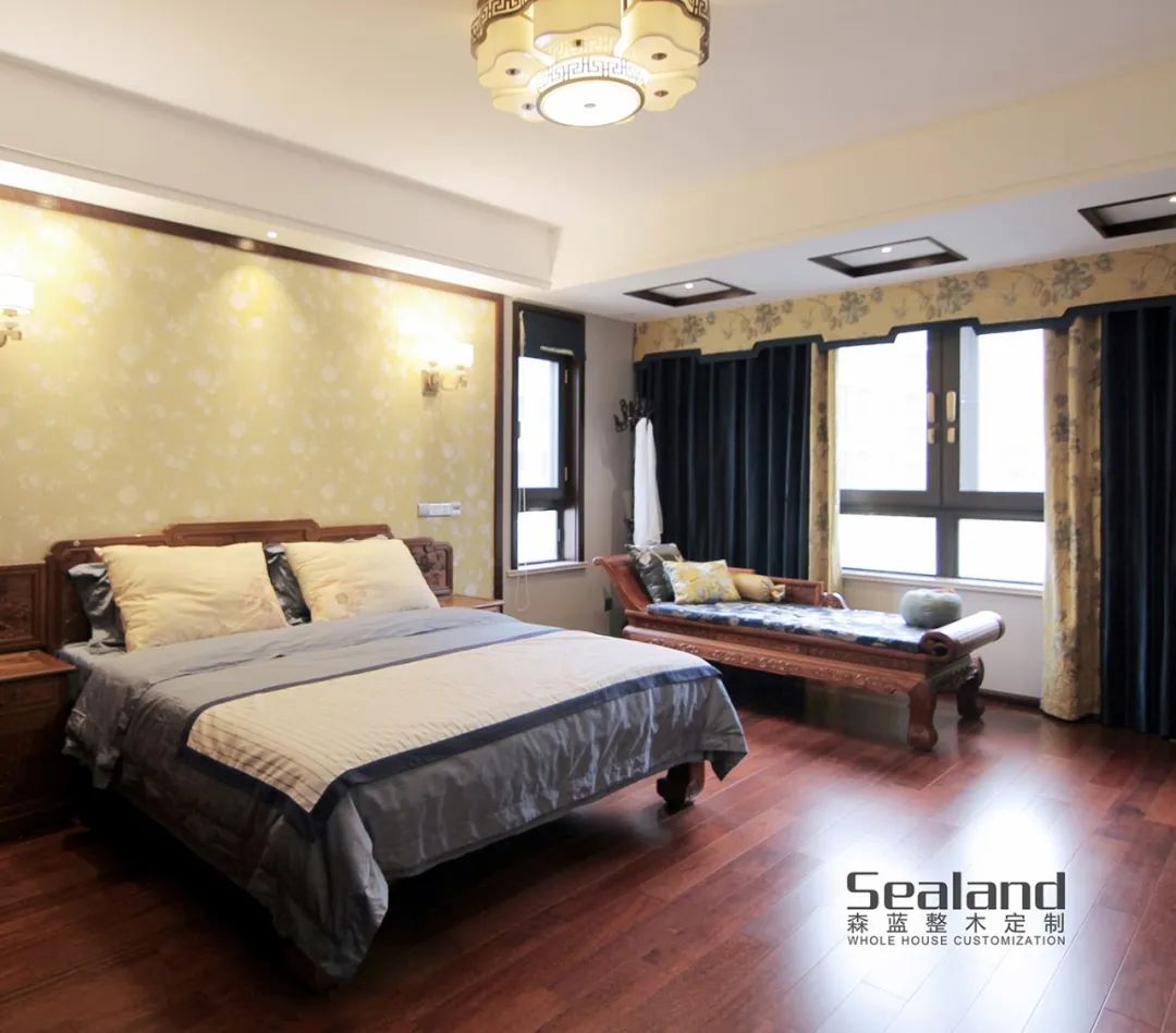 常州国宾一号平层,新中式风格演绎东方美学-31