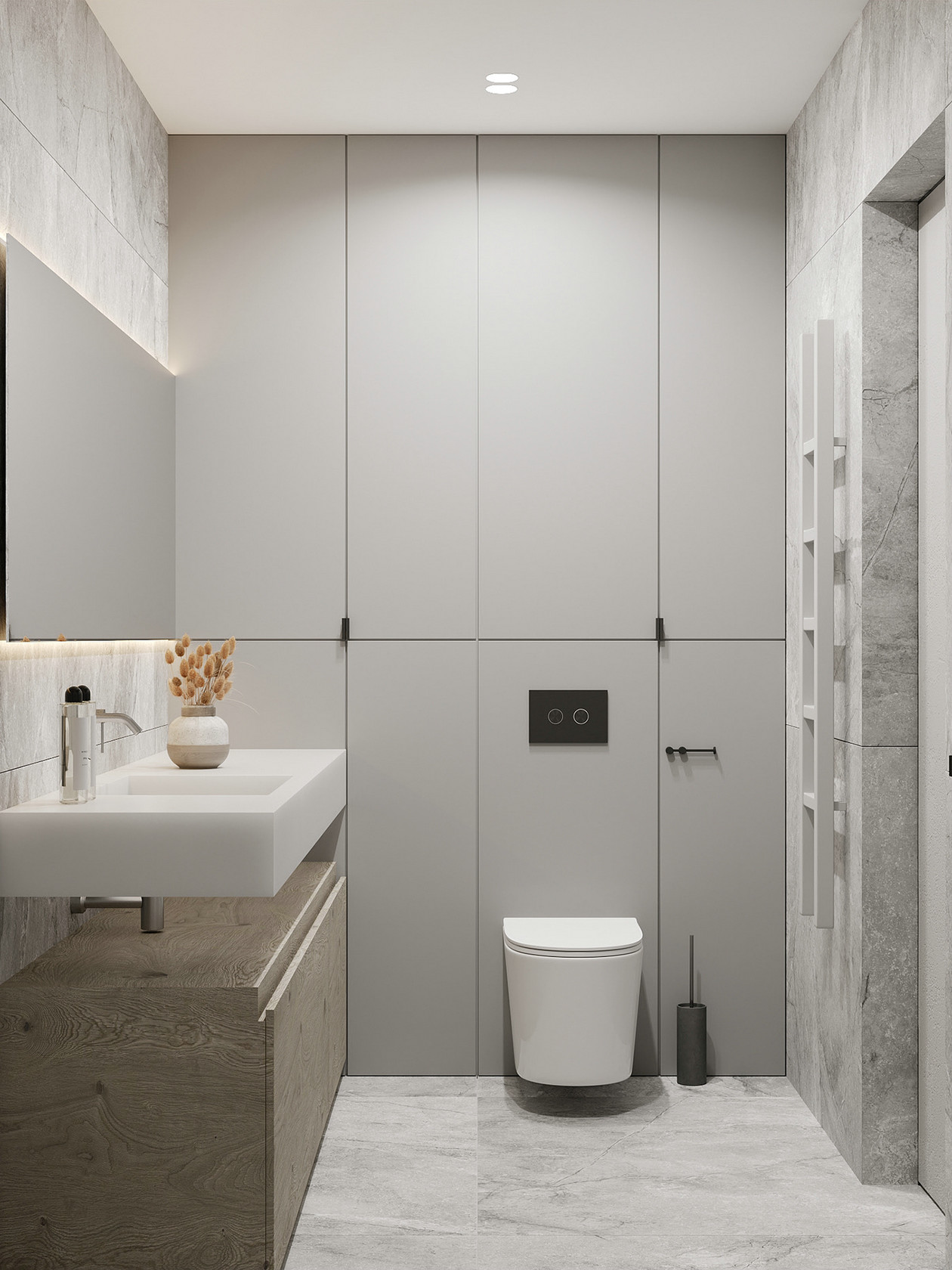 84㎡浅色系公寓设计-18