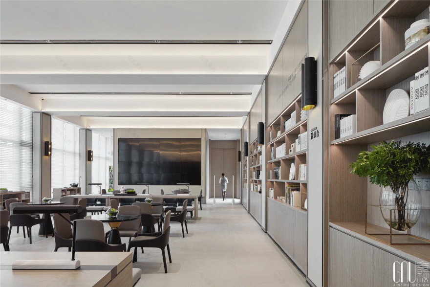 GNU金秋设计佛山万科金域学府 腹有诗书气自华 最是书香能致远-36