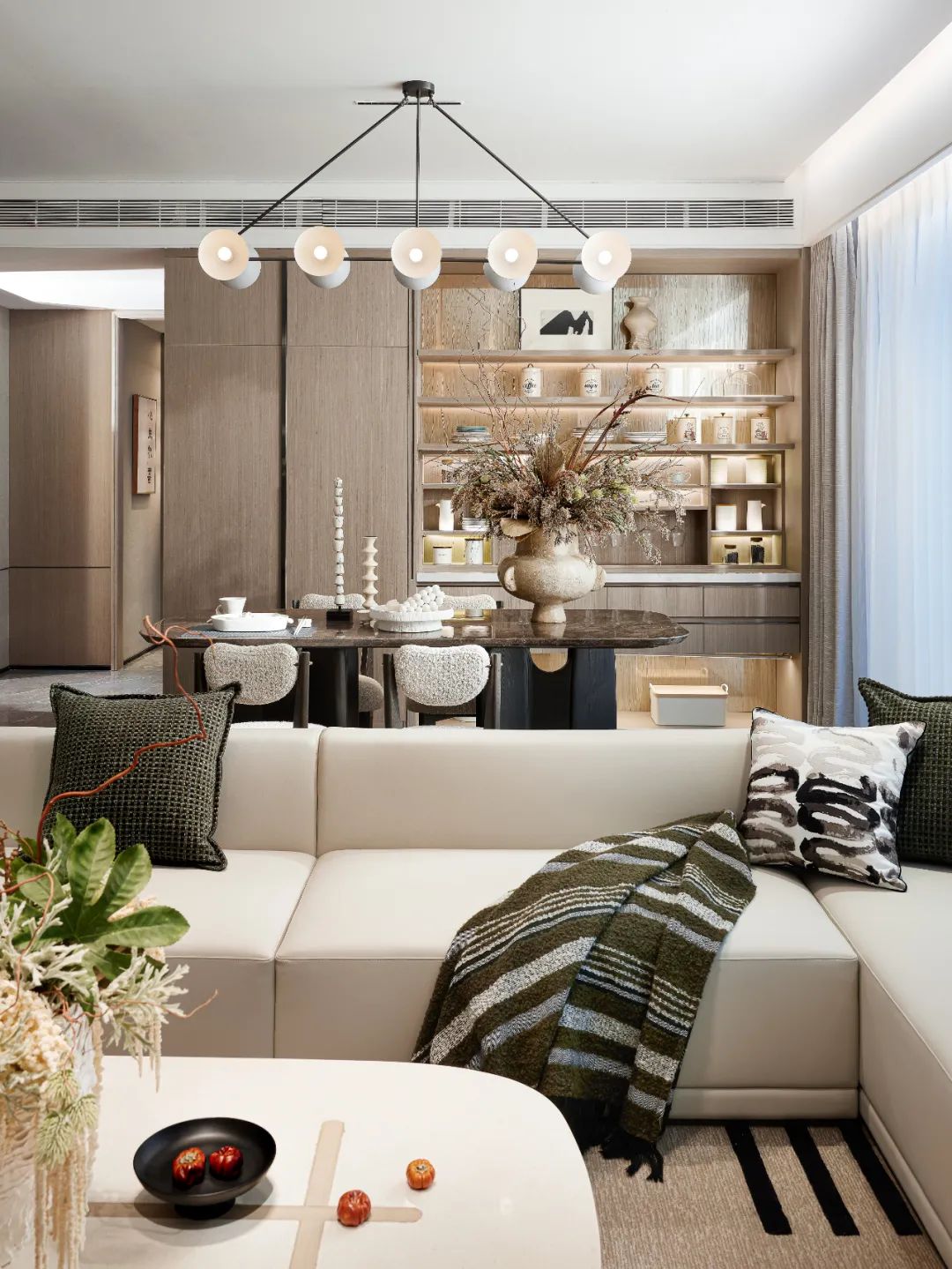 扬州中海九樾样板间丨中国扬州丨柘壹设计Z ONE⁺-25