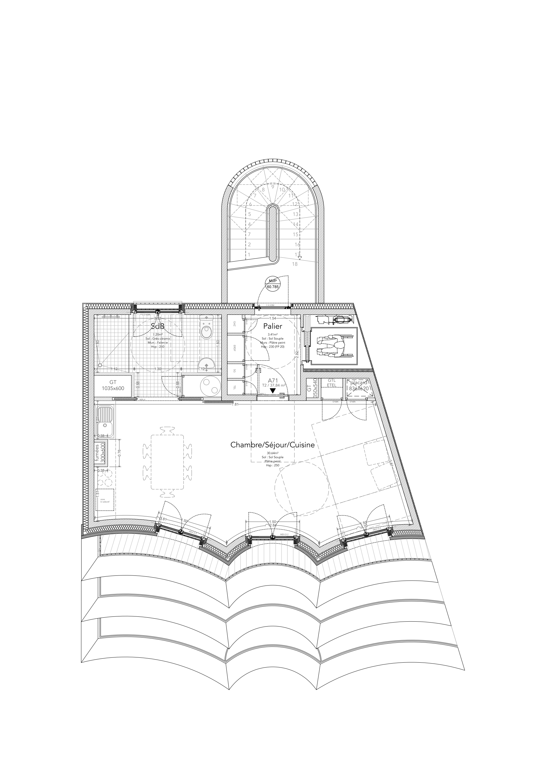 让·巴尔街 8 个住房单元丨法国巴黎丨JeanChristophe Quinton architecte-71