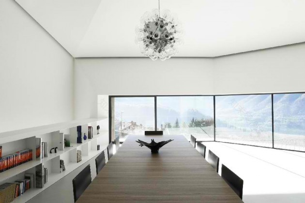 节能的木质与铜质简约别墅丨意大利丨Camillo Botticini Architect-24