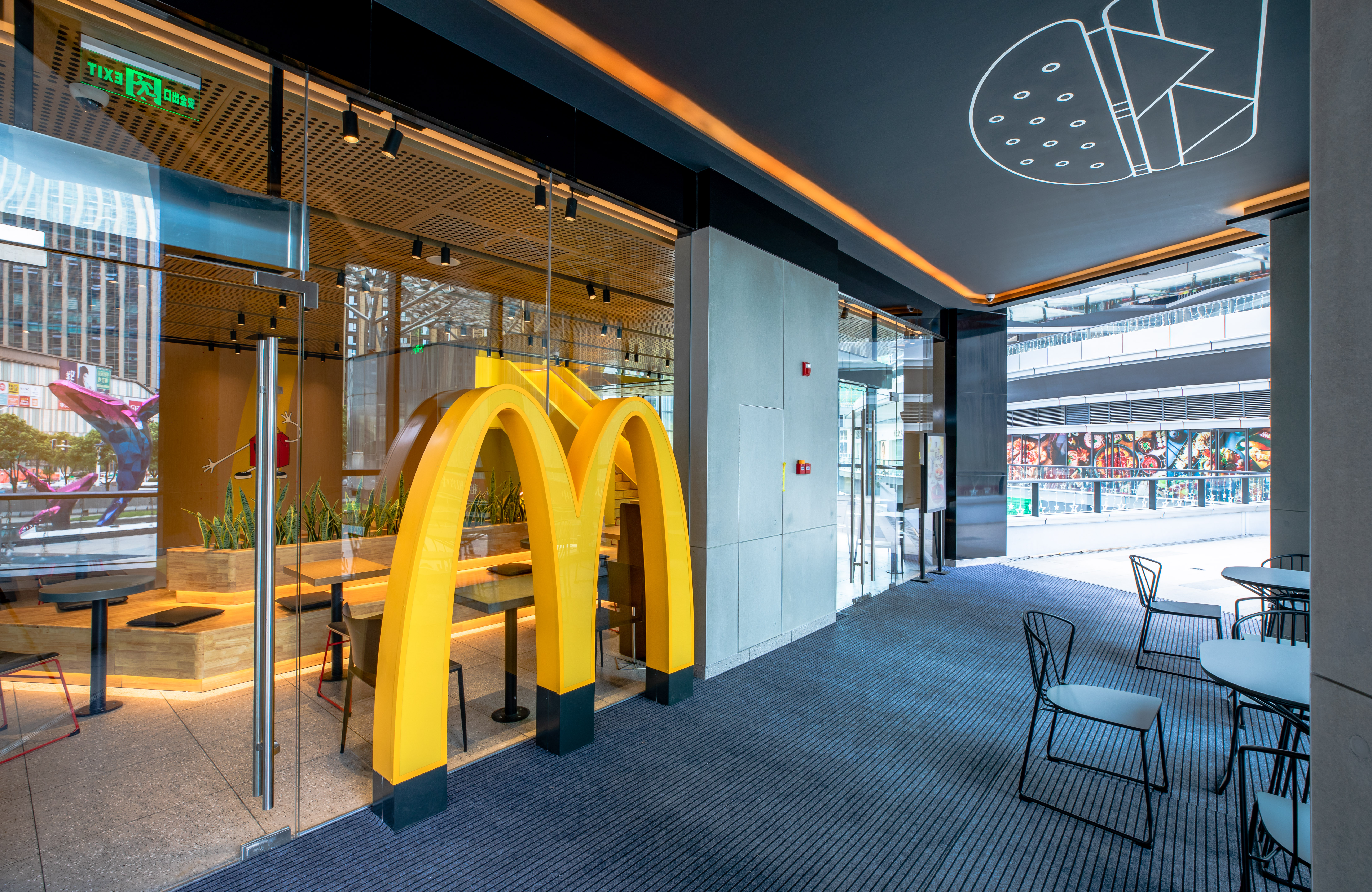 麦当劳长沙铂金岛LEED 零售金奖丨中国长沙-7