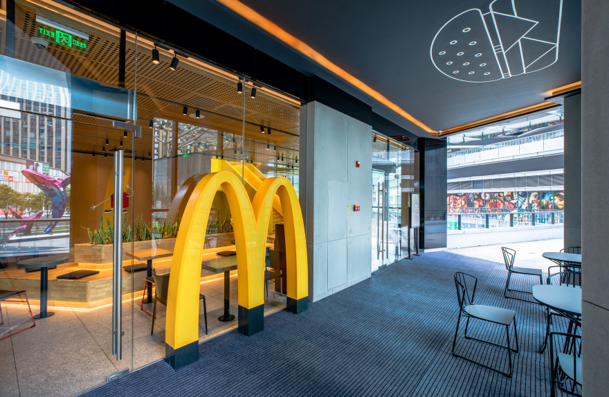 麦当劳长沙铂金岛LEED 零售金奖丨中国长沙-7