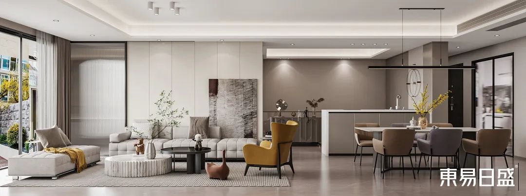 【案例】170㎡四居现代风格：这样搭建说有270㎡都不夸张！-41