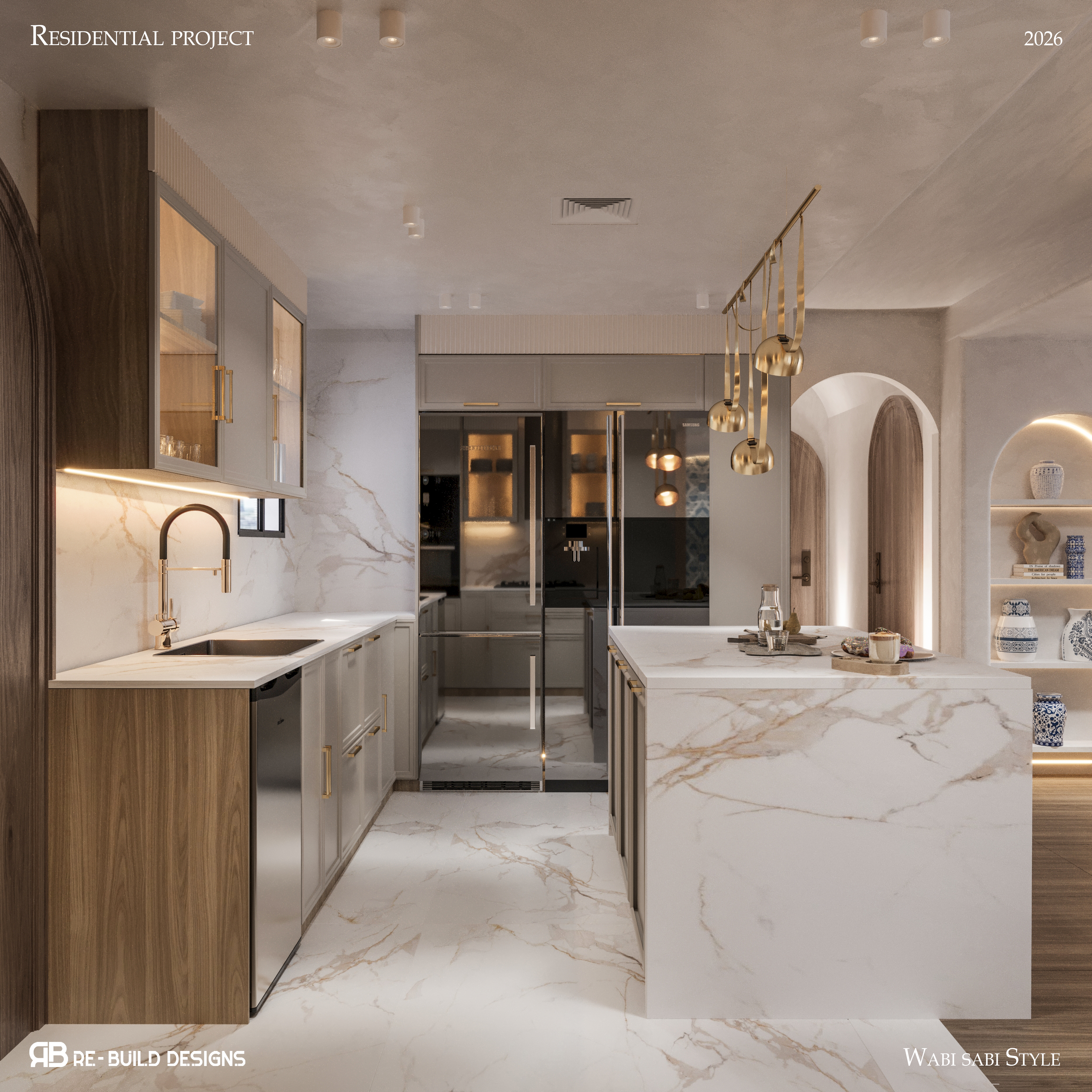 WABI SABI接待处室内设计丨埃及亚历山大丨Re  Build Designs-27