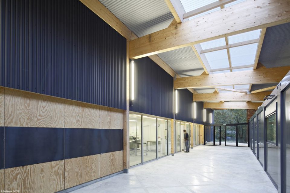 « Court  circuit »,勒热尔中学蔬菜店丨法国丨MABIRE REICH ARCHITECTES-6