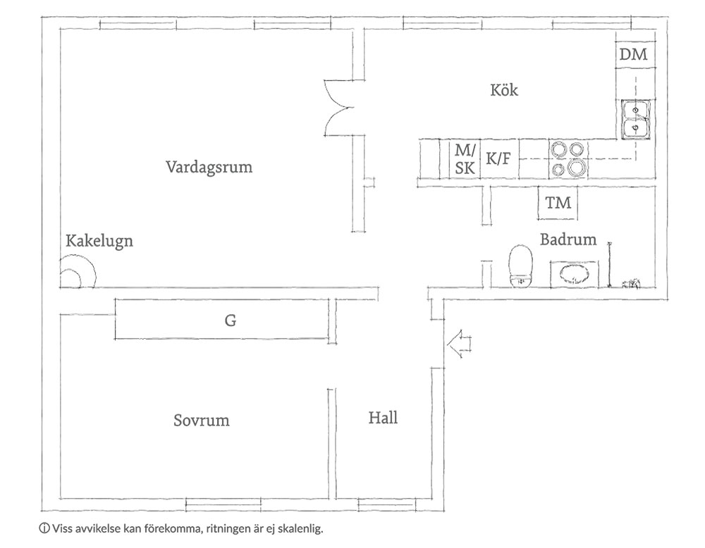宁静的斯堪的纳维亚式公寓-23