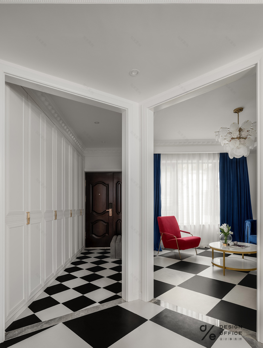 宝嘉花与山简约法式别墅设计丨中国重庆丨DE 设计师事务所,D.ART 软装服务机构-59