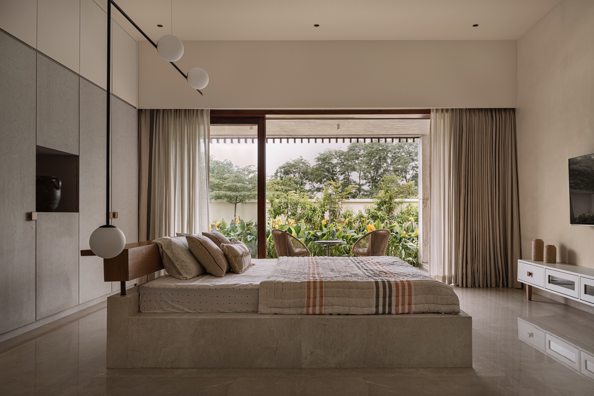 PBR住宅

注：PBR可能是特定名称、缩写等，如果有更具体的背景信息，翻译可能会更精准 丨印度丨Studio Saransh-39