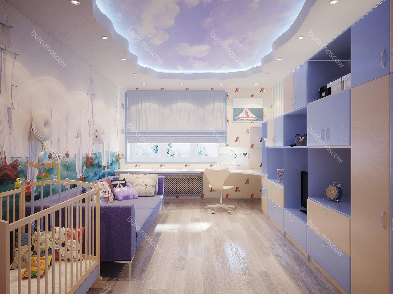 Атриком设计的 Нижегородской 大街公寓室内设计-6