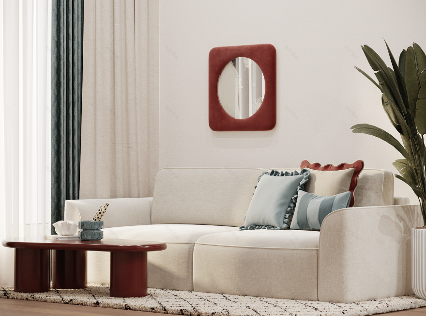 Calm Geometry公寓室内设计-5