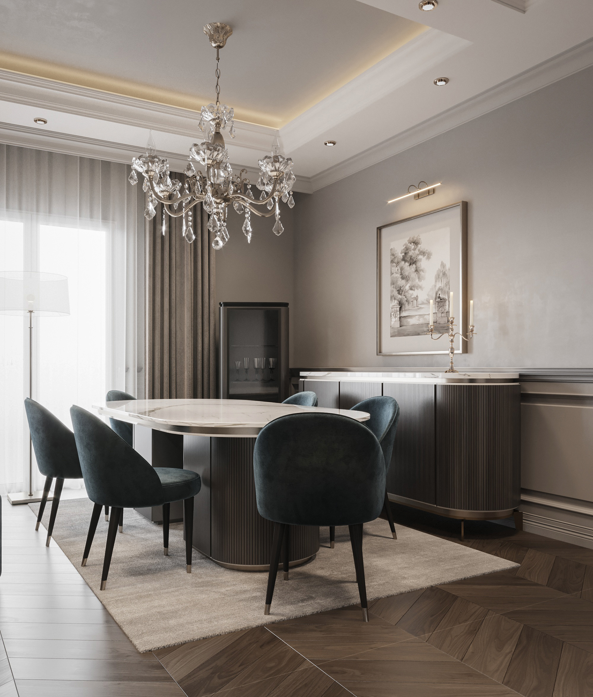 豪华家居生活区丨EgyptCairo丨MAJD Architects-7