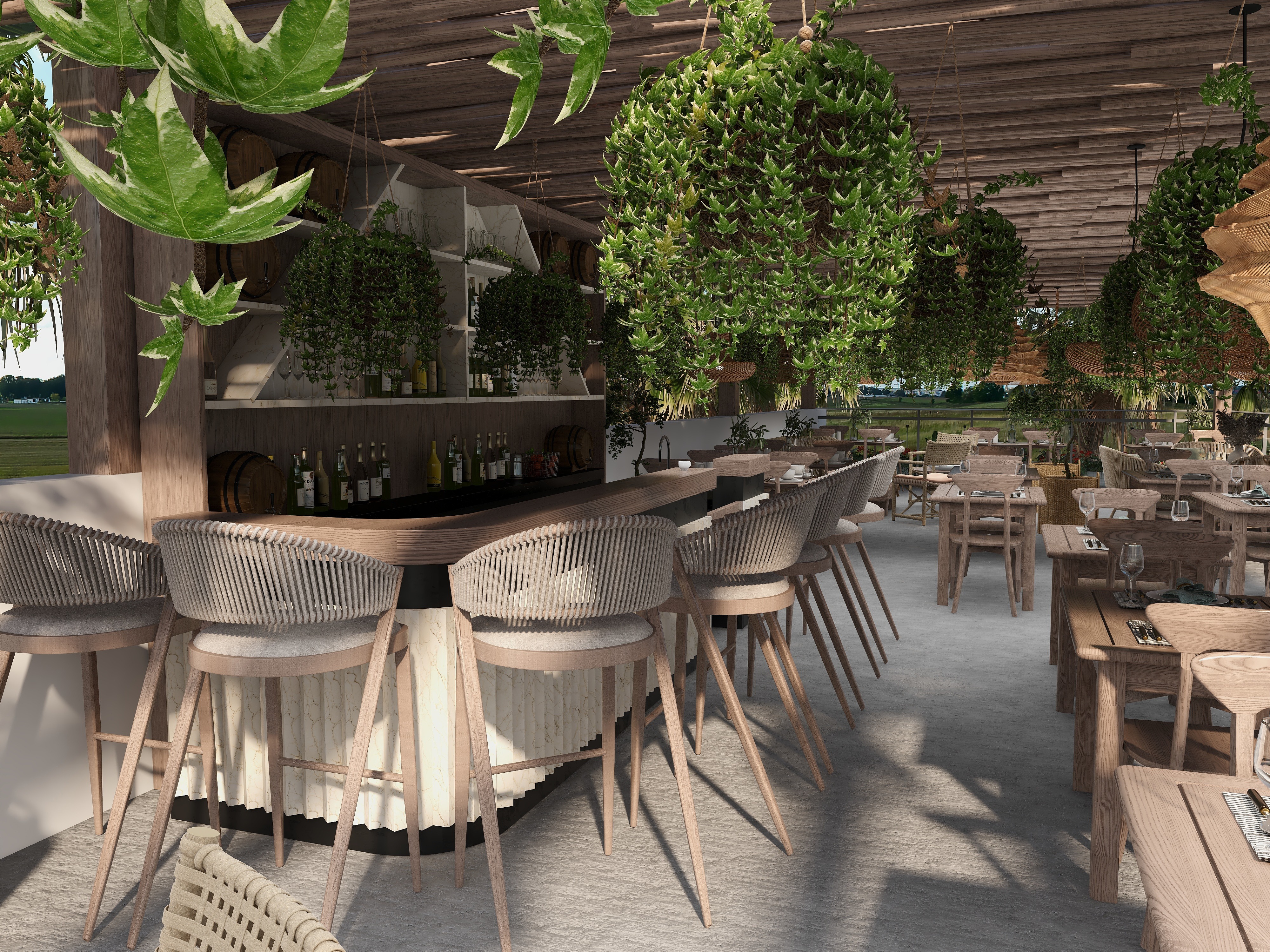 巴厘岛屋顶餐厅丨印度尼西亚巴厘-5