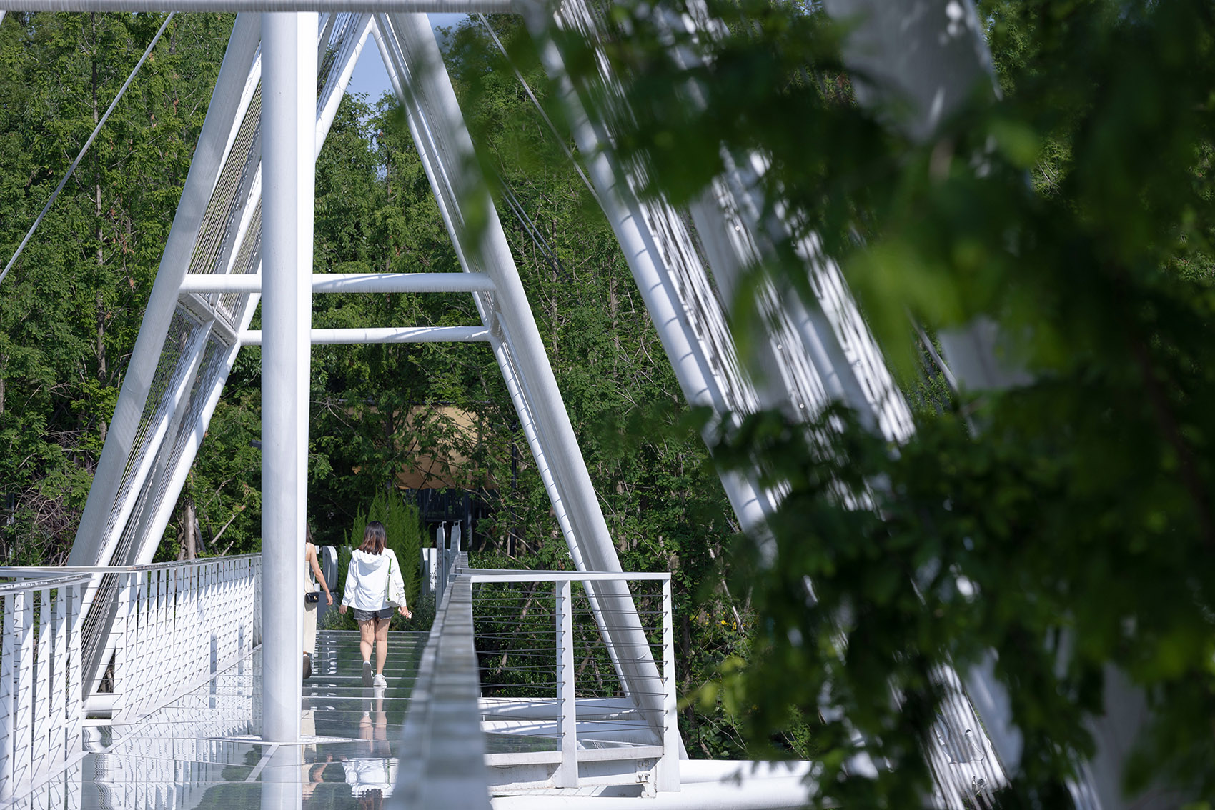 麓湖伊甸岛步行桥丨中国成都丨unarchitecte-45